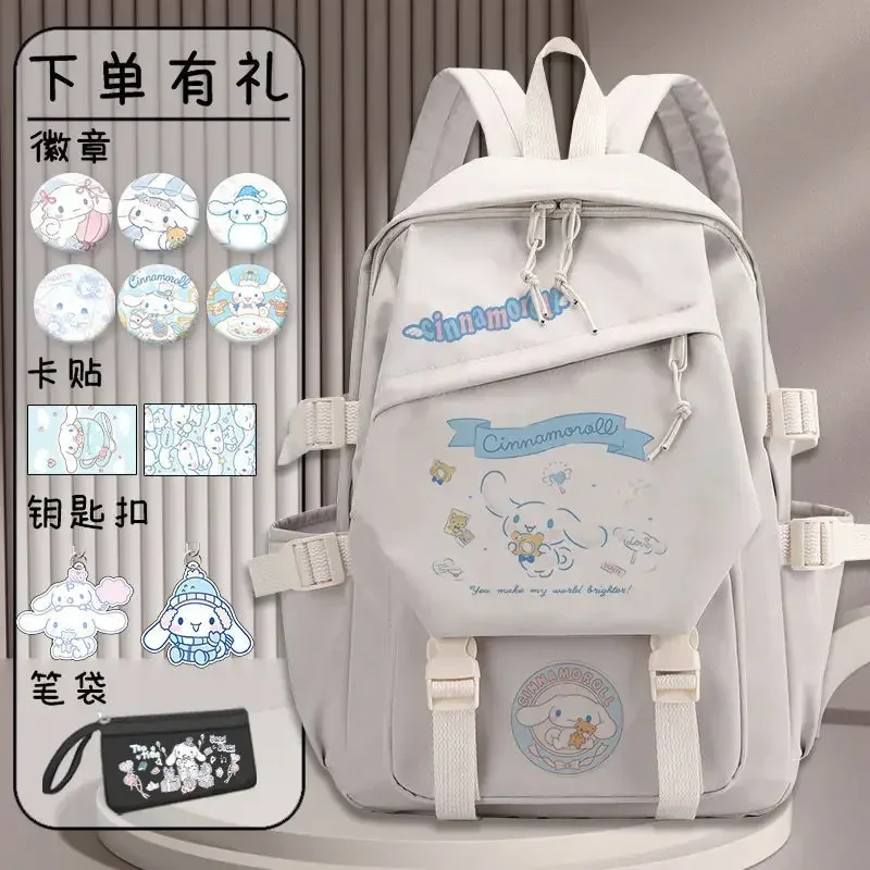 Sanrio Cinnamoroll Babycinnamoroll Schoolbag Good-looking Student Super Lightweight Cute Large Capacity Backpack Girls