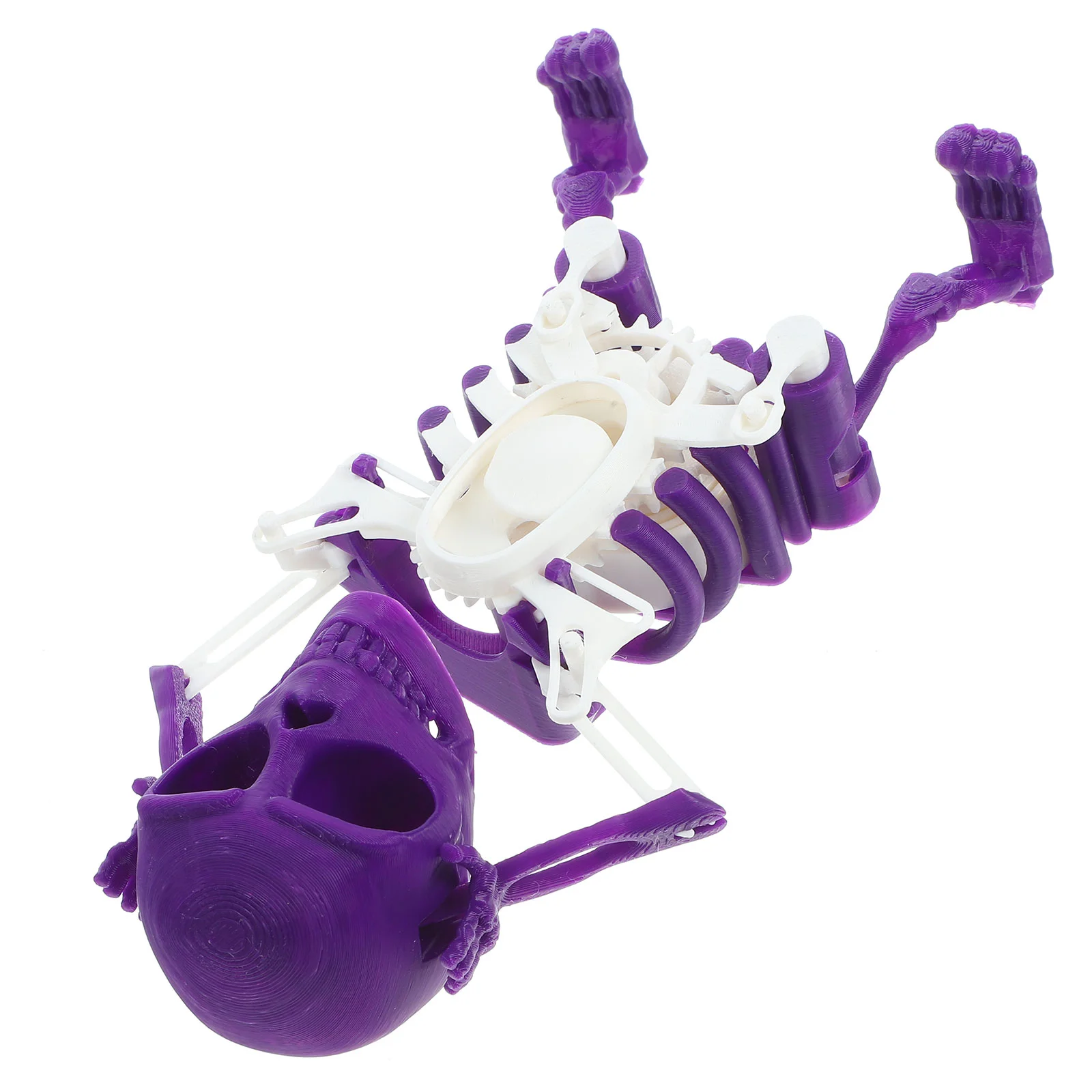 

Dancing Skull Fidget Toy Indoor Outdoor Kids Hand Sensory Plastic Human Shape