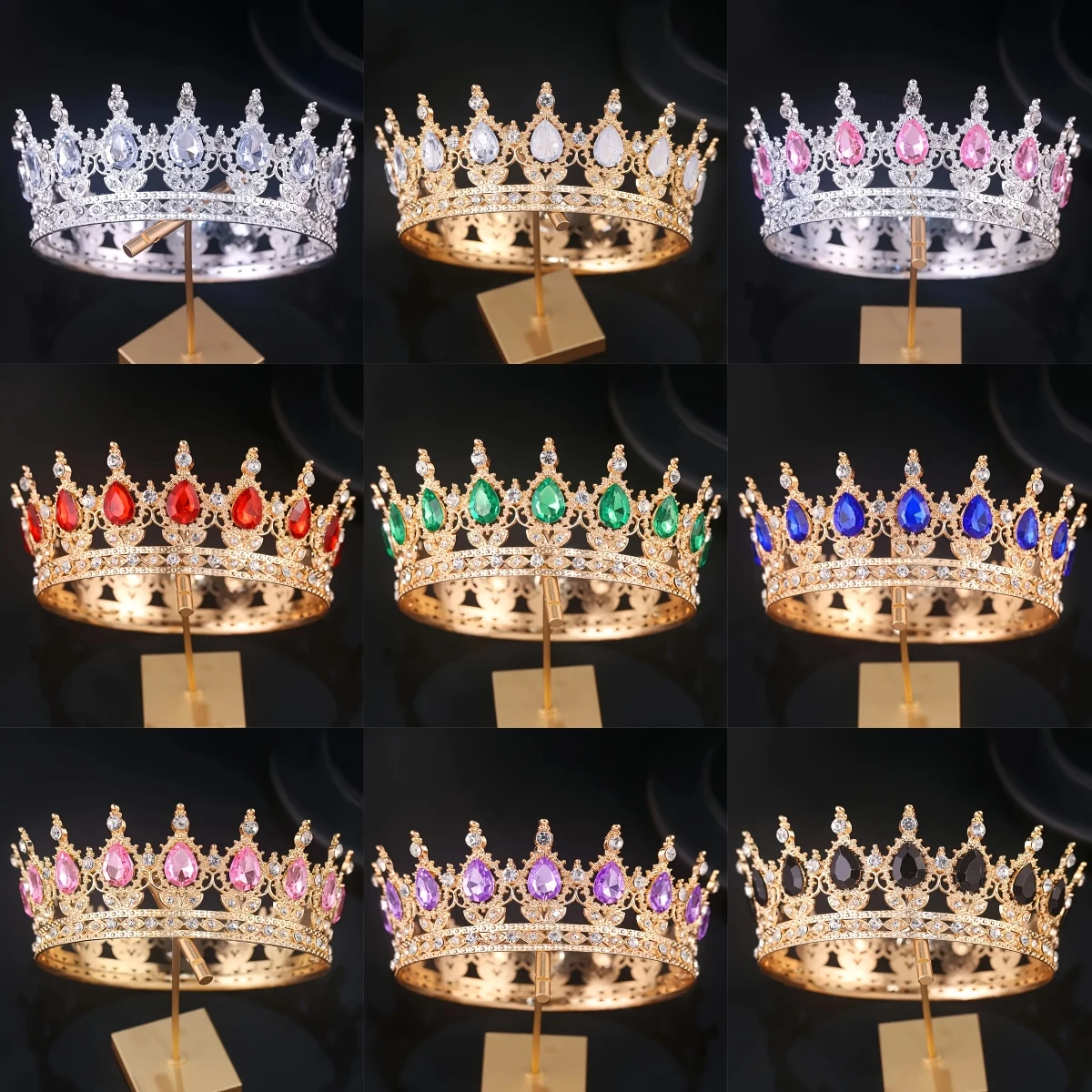 Baroque Round Cryst…