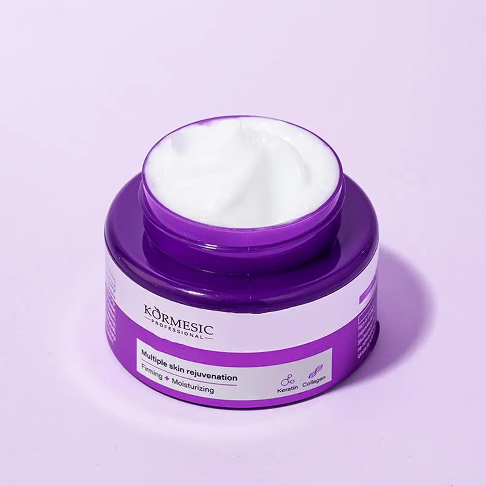Professional Collagen Face Cream Firming Deep Moisturizing Facail Cream, Multiple Rejuvenation Skin Care, Improve Elasticity 50g