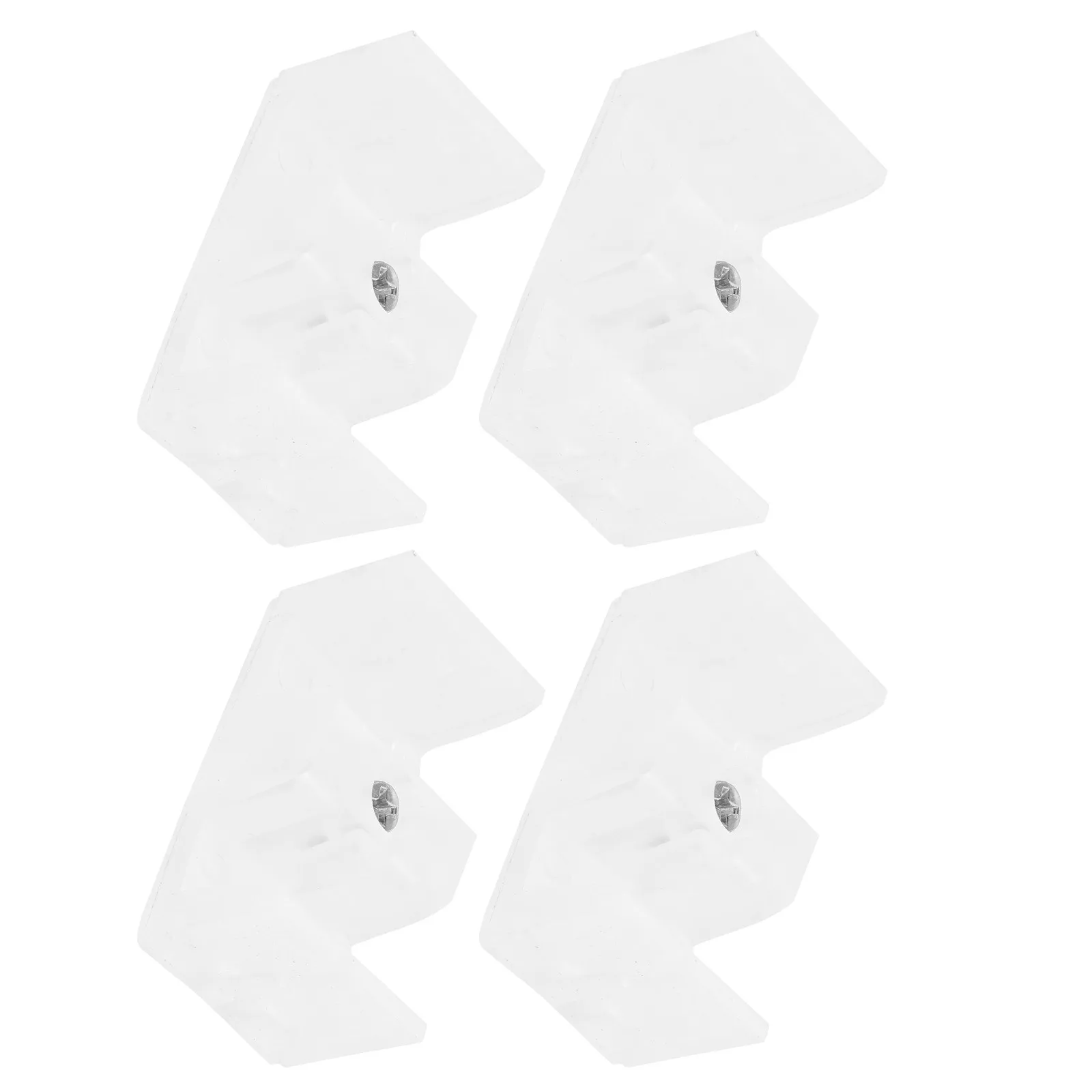 

4Pcs Wear Resistant Silicone Shower Door Guide Bumper Sliding Door Bottom Limit Stopper for Glass Shower Enclosures Safe Fit