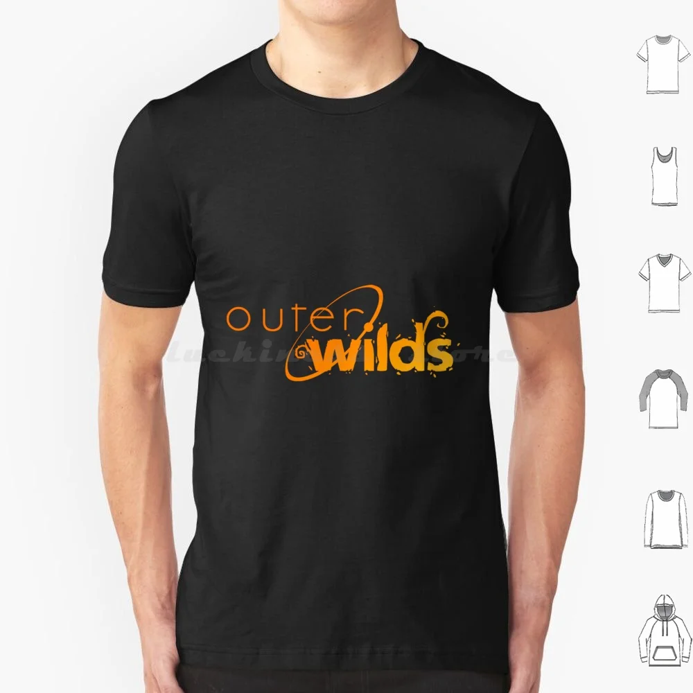 Hear , Hear T Shirt Cotton Men Women DIY Print Outer Wilds Space Outer Wilds Nomai Game Video Game Dark Bramble Solar System