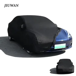 Stretch Car Cover Suitable for Tesla Model 3 S X Y Sunscreen Windproof Dustproof Anti-scratch Anti-ultraviolet Car Jacket