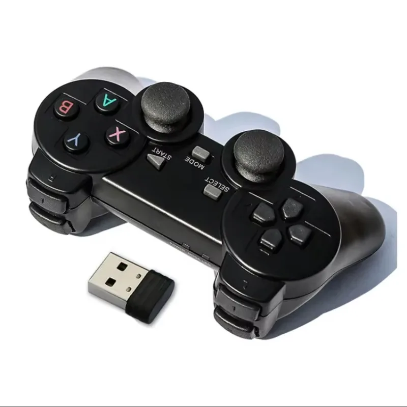 เกมแพดไร้สาย USB 2.4Ghz สําหรับโฮสต์พีซีคอนโทรลเลอร์เกมแพดสําหรับโทรศัพท์คอนโทรลเลอร์ Android พร้อมไมโคร Type C