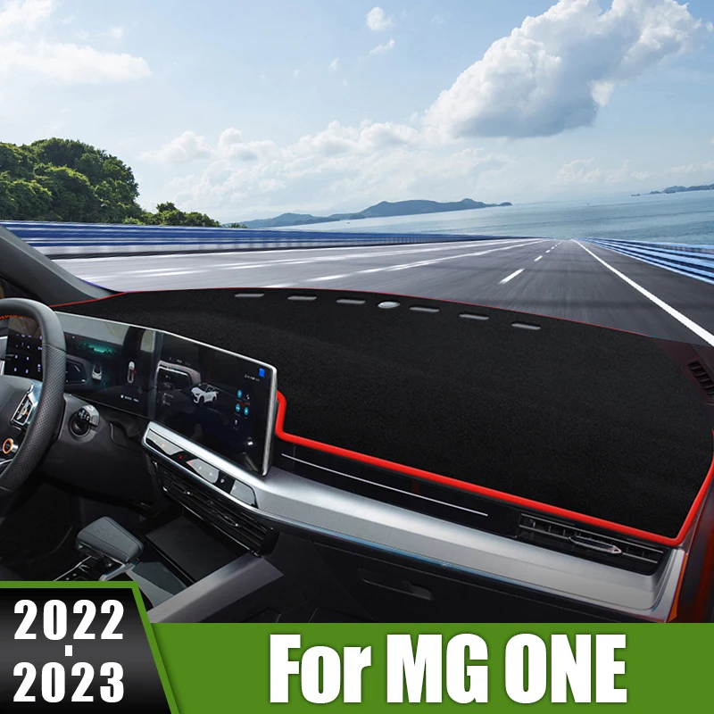 

Чехол для приборной панели автомобиля для MG ONE mкартон 2022 2023 Защита от солнца не скользящие искусственные ковровые покрытия с защитой от УФ-лучей аксессуары для интерьера