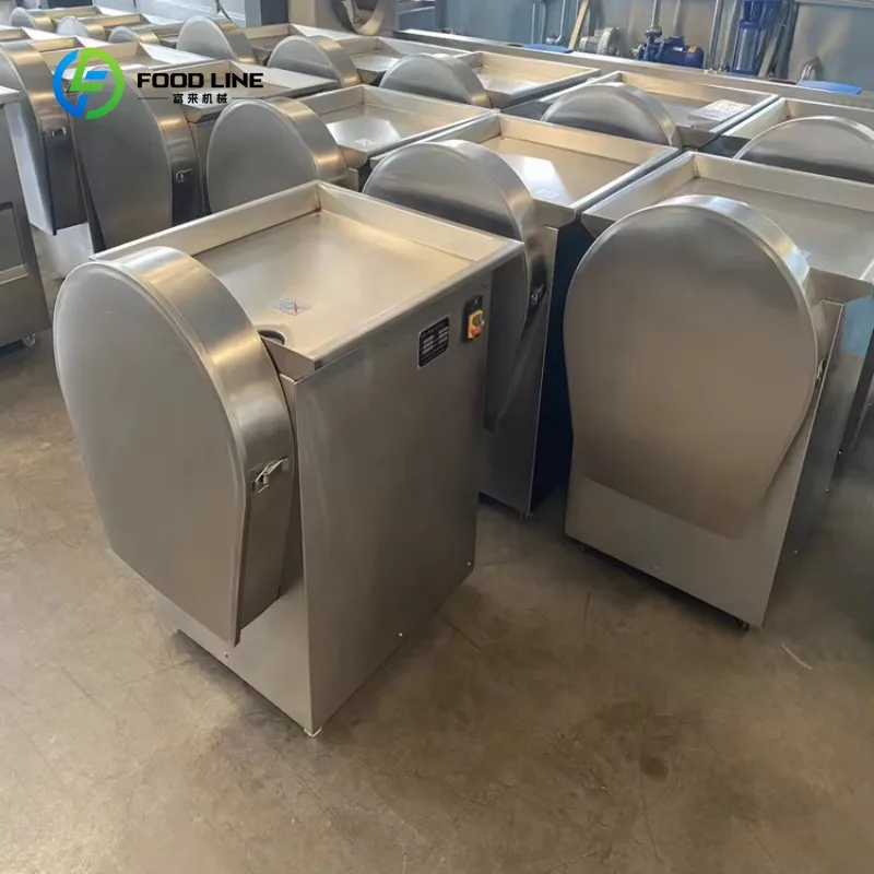 Customizable Industrial Stainless Steel Fruit Vegetable Cutting Machine | Multifunctional Ginger Garlic Slicer Shredding Dicing