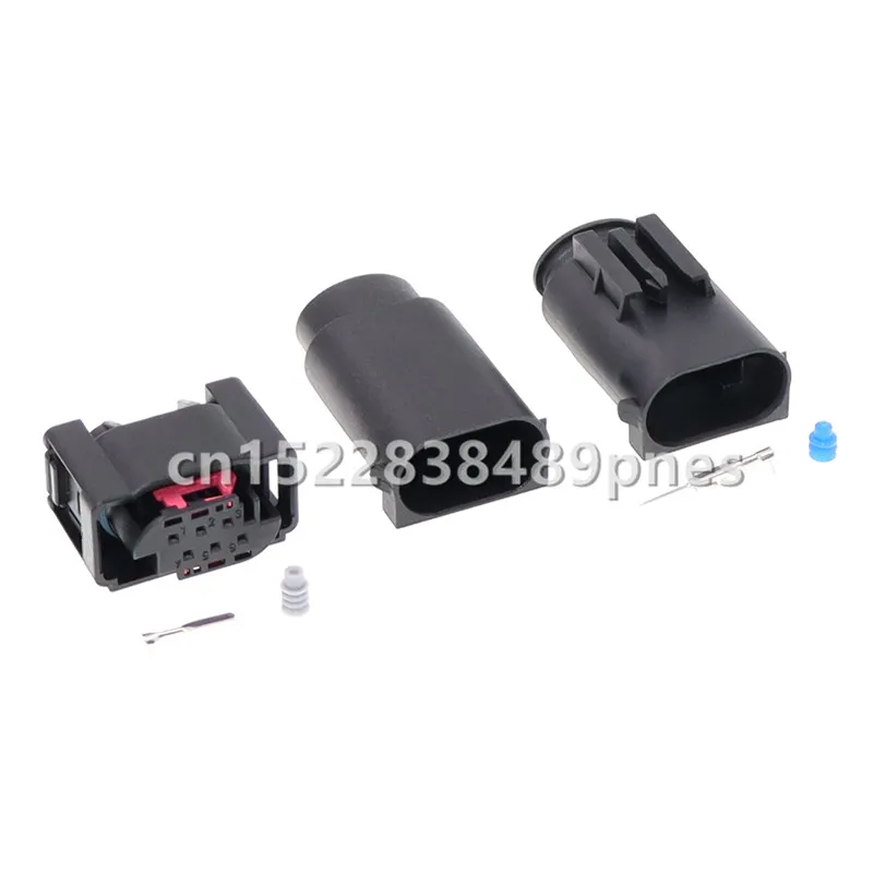 6 Pole Automobile Wiring Harness Plug 1-967360-1 1-967587-3 Air Suspension Ride Height Level Sensor Connector
