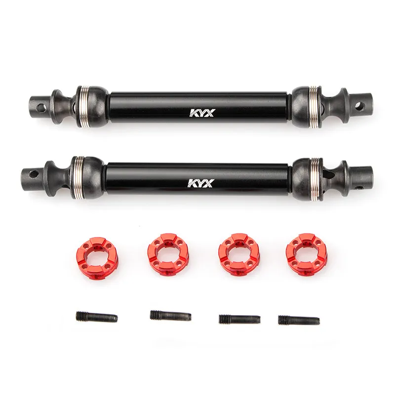 KYX model car Axial Capra 1.9 UTB reinforced steel drive shaft with flange 1 pair