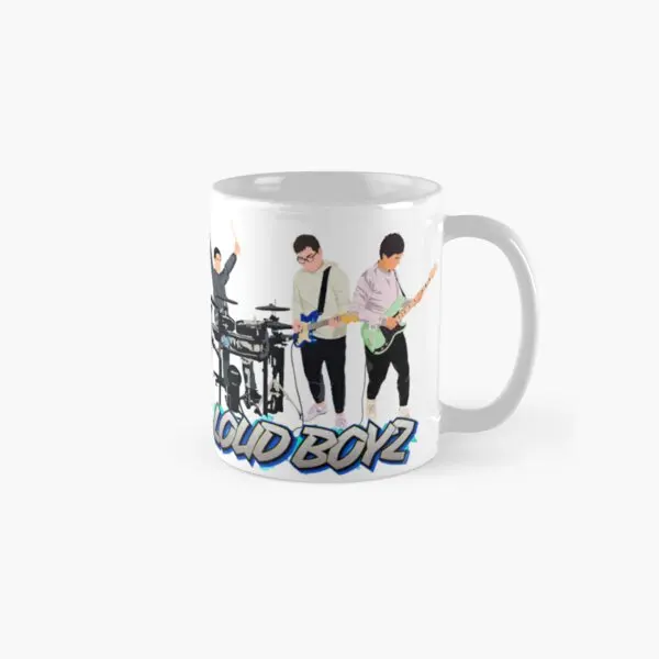 Loud Boyz No Background Classic  Mug Gifts Image Printed Simple Handle Round Picture Coffee Cup Photo Tea Design Drinkware