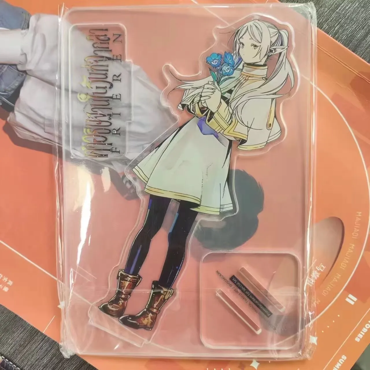 Frieren: Beyond Journey's End Acrylic Stand Anime Miniatures Manga Figurines Standee Desktop Ornament Anime Periphery Gifts