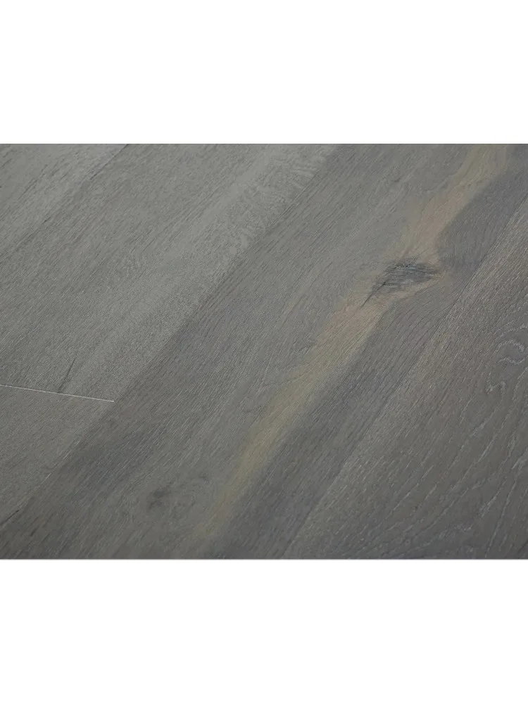 نسخة مخصصة أرضيات خشبية هندسية متعددة الطبقات باللون الرمادي الفاتح، أرضيات هندسية للفيلا من خشب البلوط 14 مم