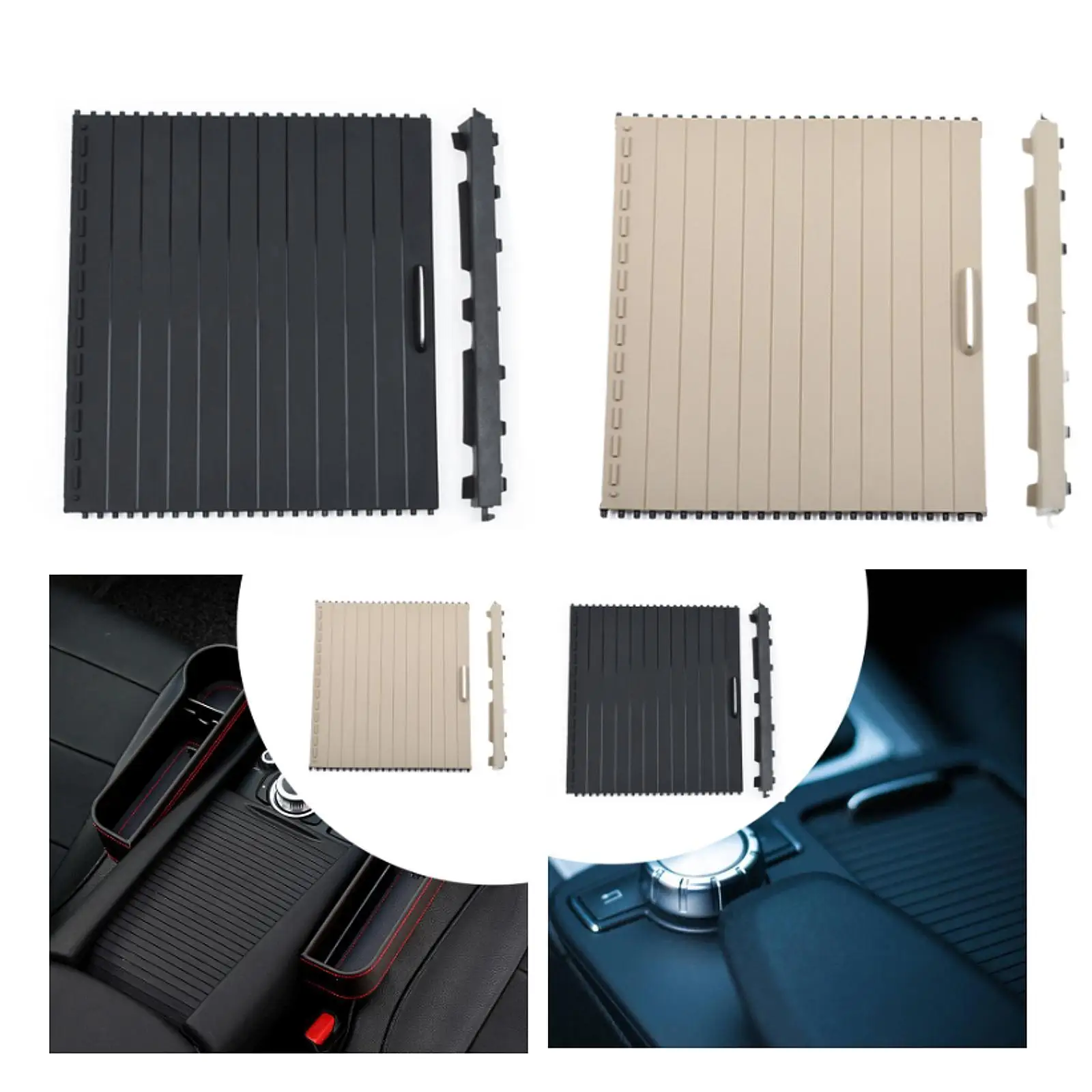 Bekerhouder Schuifdeksel Auto Stevig Eenvoudig te installeren Eenvoudige installatie Auto