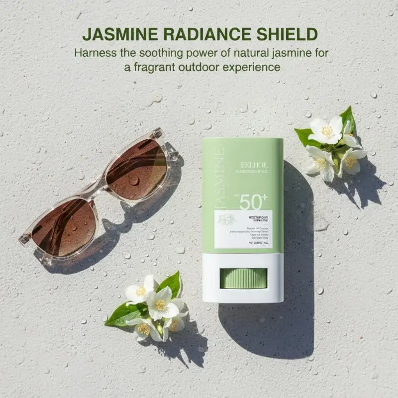 Rose SPF 50 Sunscreen Cream for Face Oil Control Lightweight Moisturizing Brightening Waterproof for City Travel
