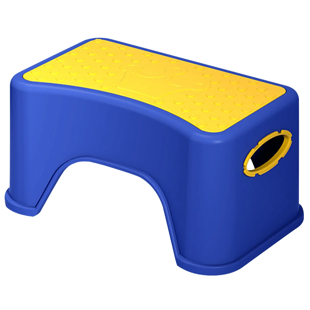 

Children Step Stool Single Layer Non Slip Kids Bathroom Home Office Plastic Durable Smooth Household Item Outdoor