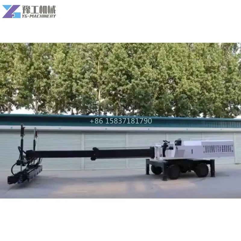 Concrete Laser Screed Machine Popular Concrete Laser Leveling Machine Cement Concrete Laser Screeding Vibratory Leveling Machine