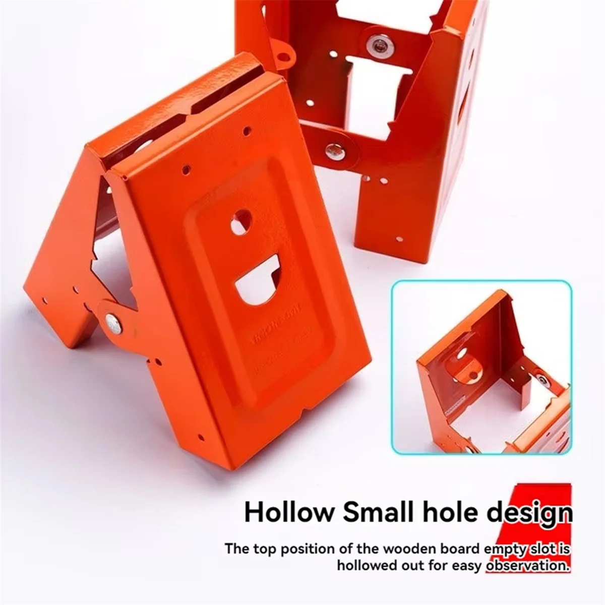 

A10RR Woodworking Table Mobile Bracket Steel Sawhorse Bracket Fixing Clip Saw Horse Clip DIY Carpentry Furniture Reinforcement