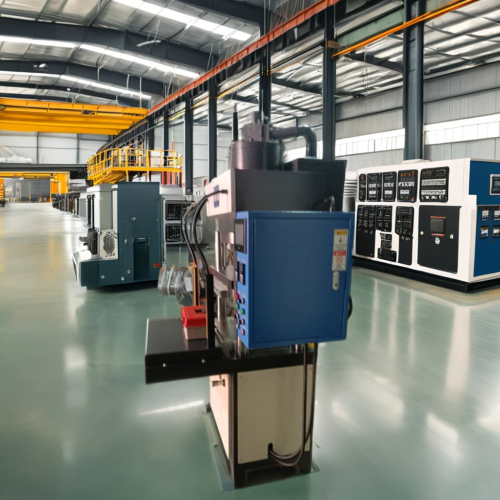 Macchina vulcanizzante per prodotti in gomma