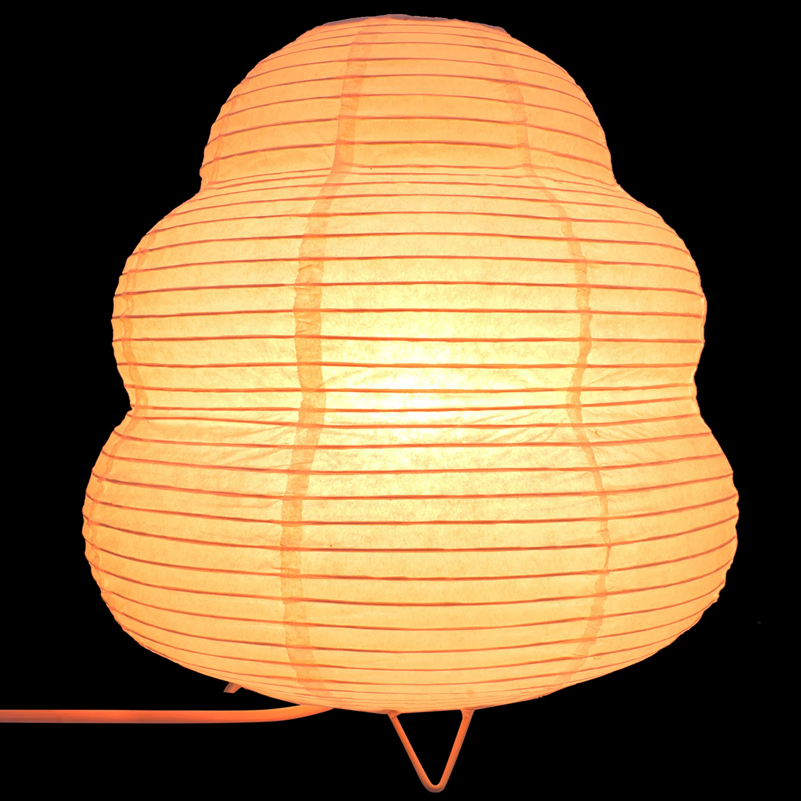 Rice Paper Lamp Soft Glow Night Light E14 Socket Japanese Style Table Lamp For Bedroom Home Decor Dorm Lighting