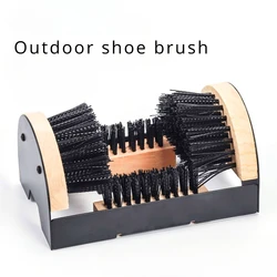 Indoor and Outdoor Courtyard Portable Shoe Polisher for Mud and Snow Removal Shoe Brush Set