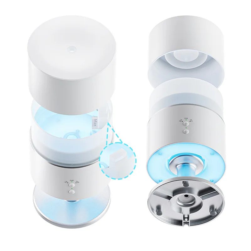 Xiaomi Youpin Pelembap Udara Lampu Meja Pelembap Udara Portabel Atomisasi Penyebar Minyak Esensial Lampu Malam Mini Bisu untuk Rumah Baru