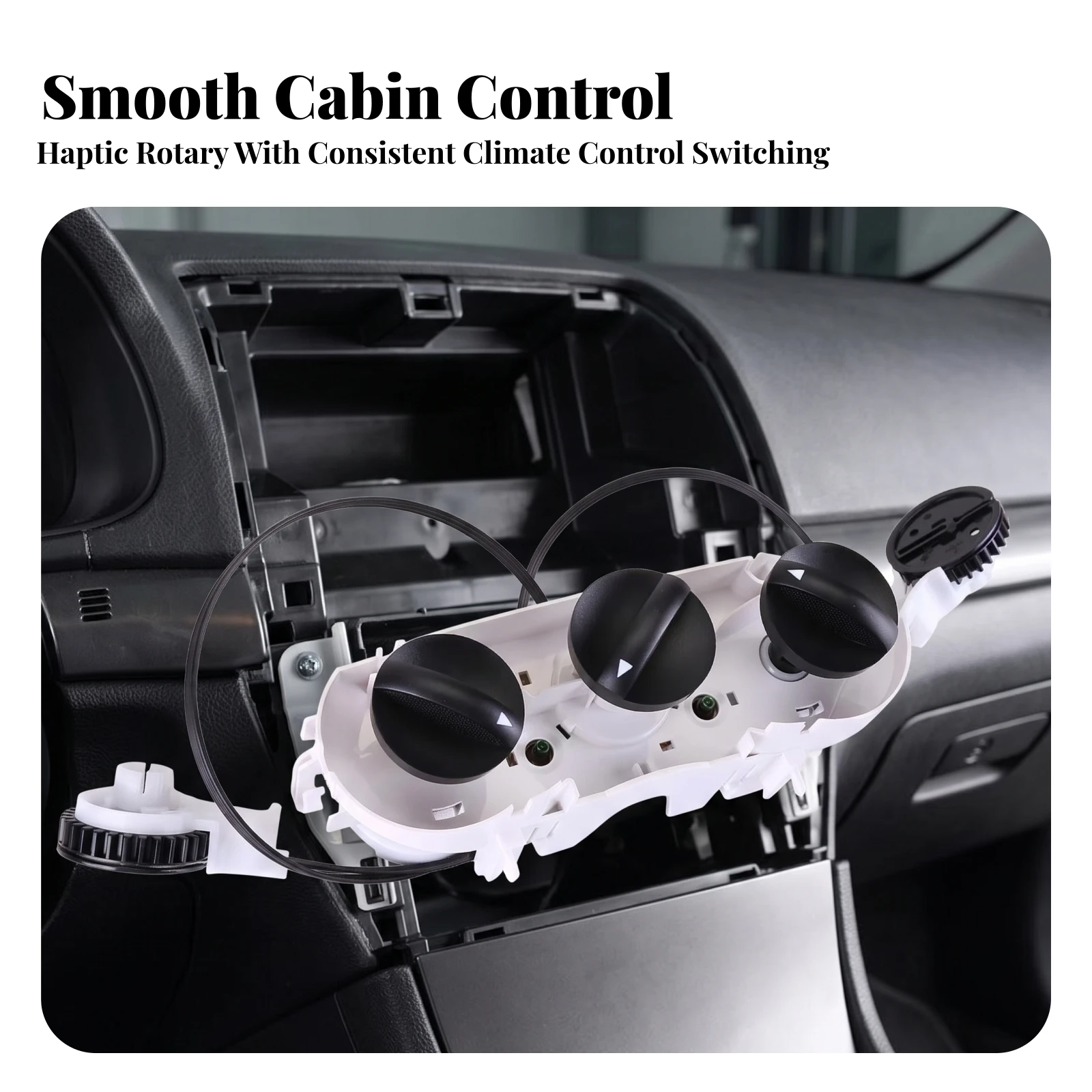 Climate Control Panel Reinforced Heater Control Switch Assembly Air Conditioning Switch Assembly Heat-Resistant Long-Lasting