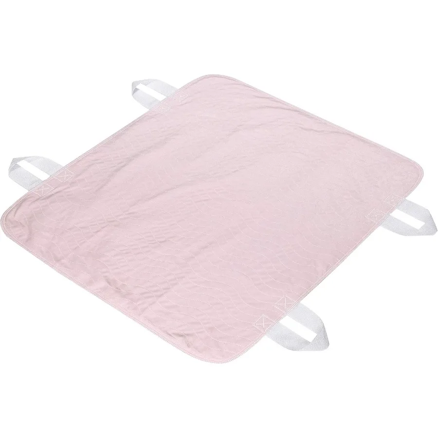 

2 Pack Waterproof Positioning Bed Pads for Incontinence Washable with Handles Easy Transfers Reusable Underpads 36 X 34"