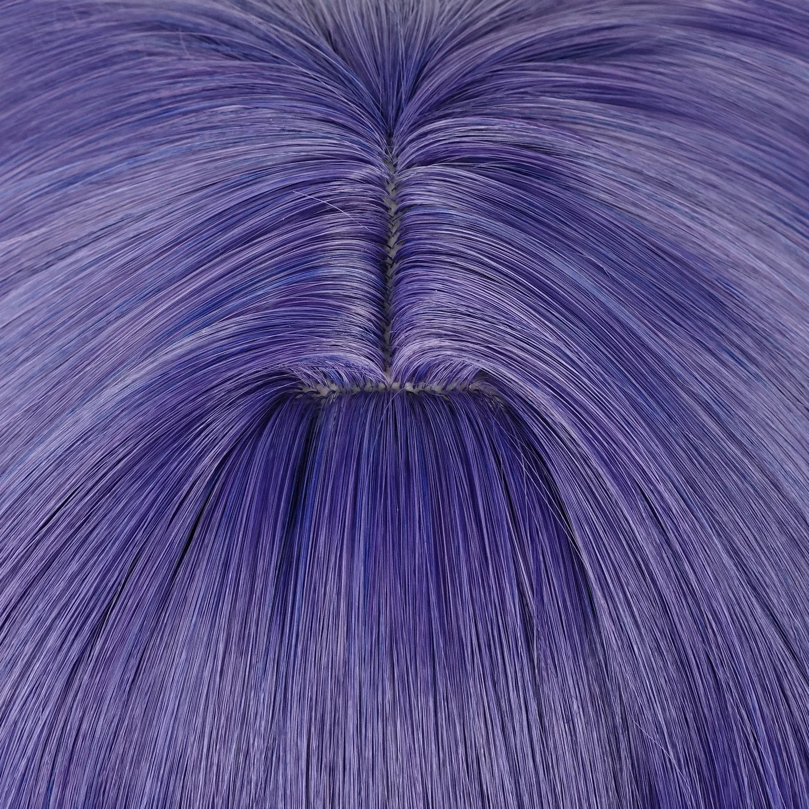 RANYU Honkai Star Rail Pelageya Wig Long Synthetic Straight Blue Purple Game Cosplay Hair Wig For Party Comic Con