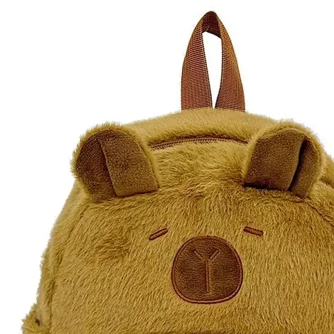 

Милый мультяшный капибара, капибара, плюшевый рюкзак большой емкости, школьная сумка для студентов посещаемости