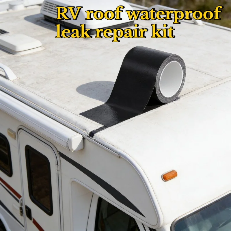 [Rainproof Repair Tape] Rainproof Repair Tape | RV Roof Accessories, Glass Edge Gap, Car Paint Rust, Water Leakage, Industrial/H