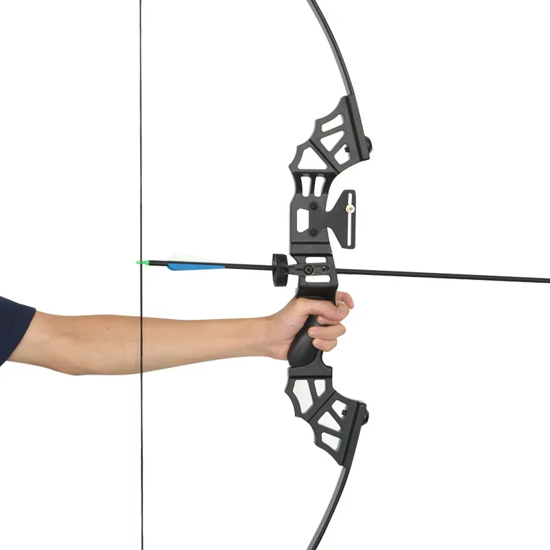 30/40/50lbs Archery Powerful Bow Straight Pull Bow Takedown Bow For Compound Bow Hunting Can Fishing Archery Shooting Slingshot