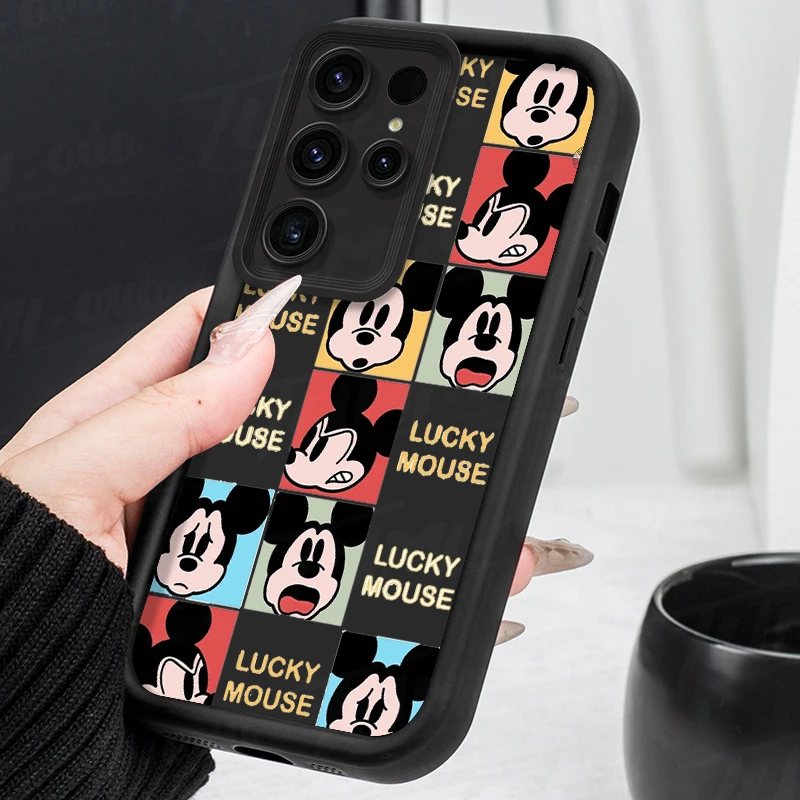 Disney Mickey Mouse Case for Samsung Galaxy A55 A35 A25 A15 A05 A05S 5G A24 A13 A23 A12 A22 A32 A52 A52S A71 A72 A51 4G Cover