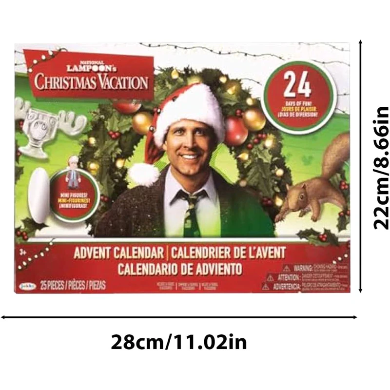 Weihnachts ferien Advents kalender 24 Geschenke Weihnachts ferien Figuren Zubehör Weihnachten Countdown Kalender Spielzeug Blind Box