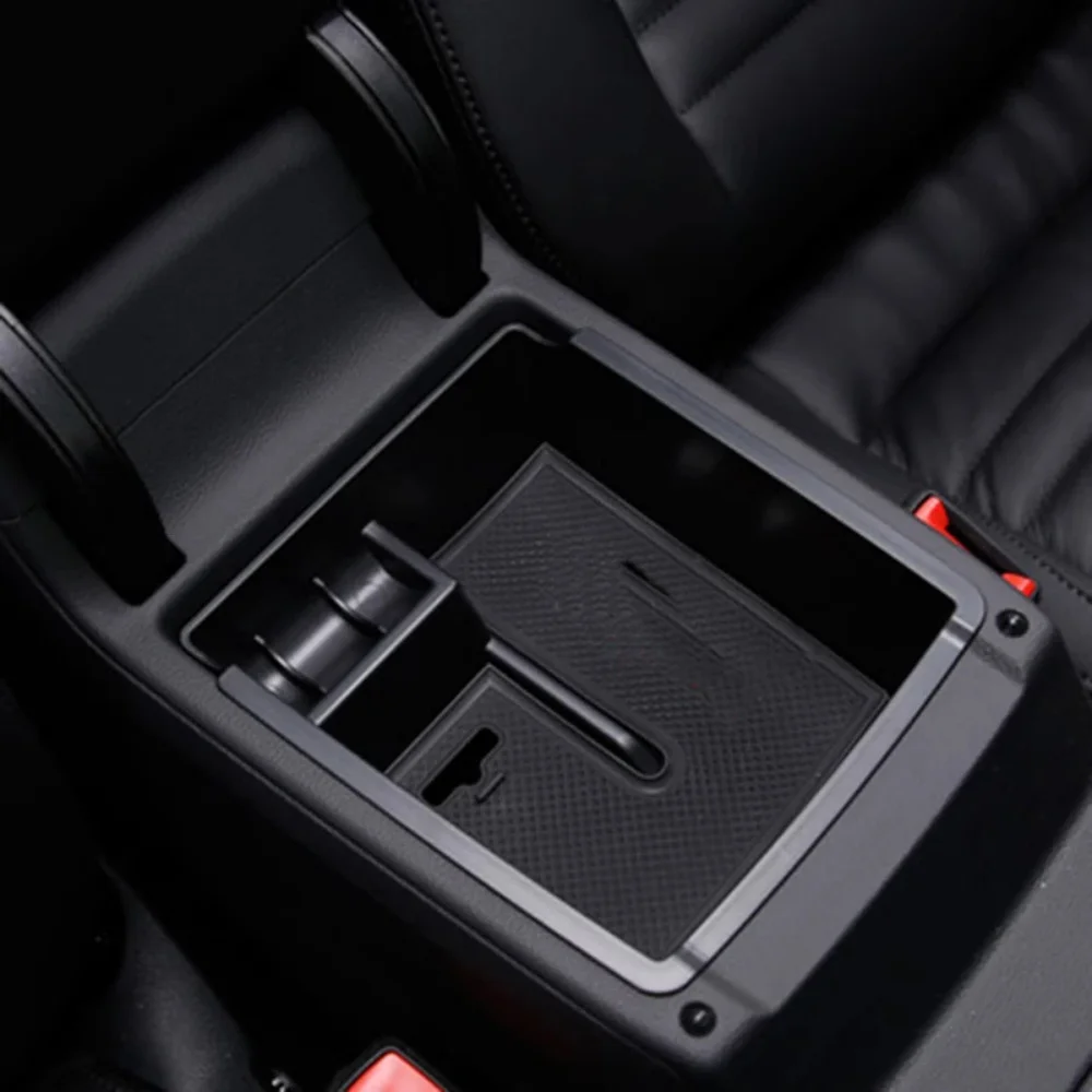 Accesorios del coche Caja de Almacenamiento Caja de La Consola Central Para Volkswagen VW Passat B8 Sedan Alltrack 2016-2018 Caja de Almacenamiento Caja Apoyabrazos