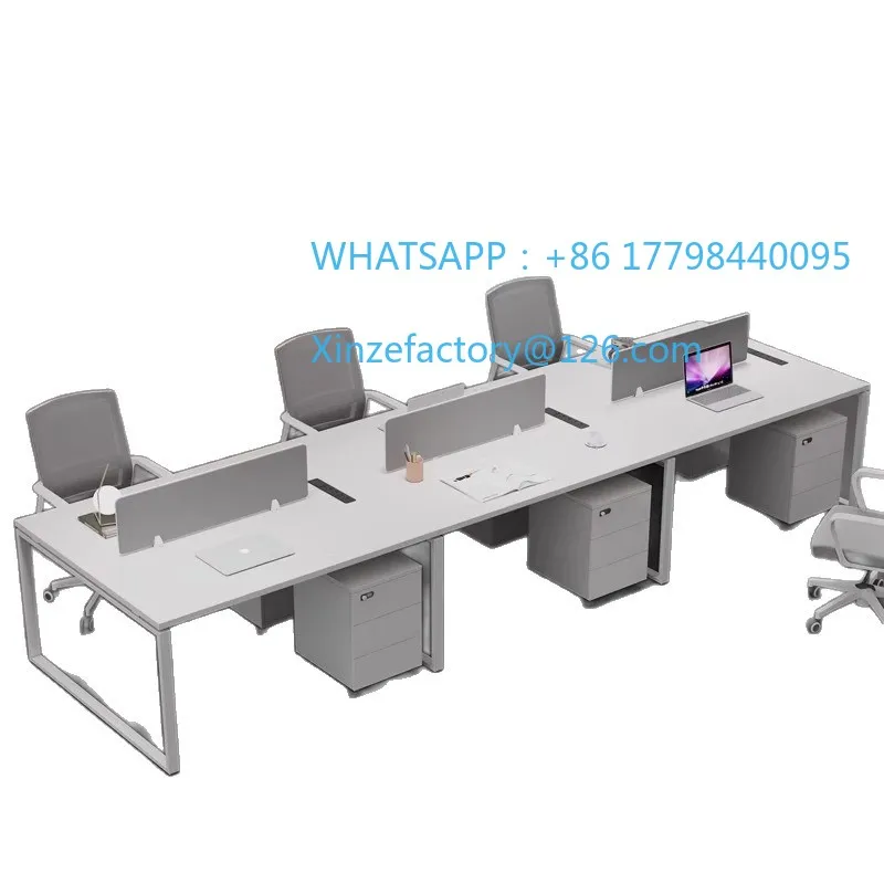 

Customizable staff desk and chair combination