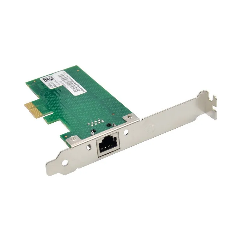 การ์ดเครือข่าย PCIe เซิร์ฟเวอร์ Intel I210AT GbE Ethernet การ์ดอะแดปเตอร์ RJ45 1000M PCI-E Converter gibabit