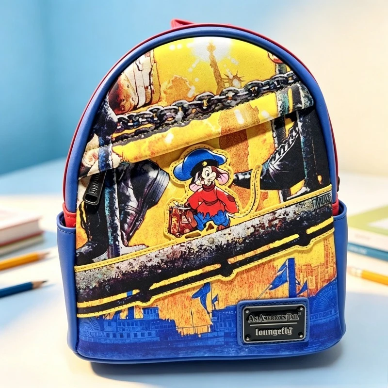 Mochilas Escolares Casuales con Estampado de Dibujos Animados de American Rat Tam, Novedad 2026, Regalos de Juguetes de Anime, Mini Mochila Harajuku