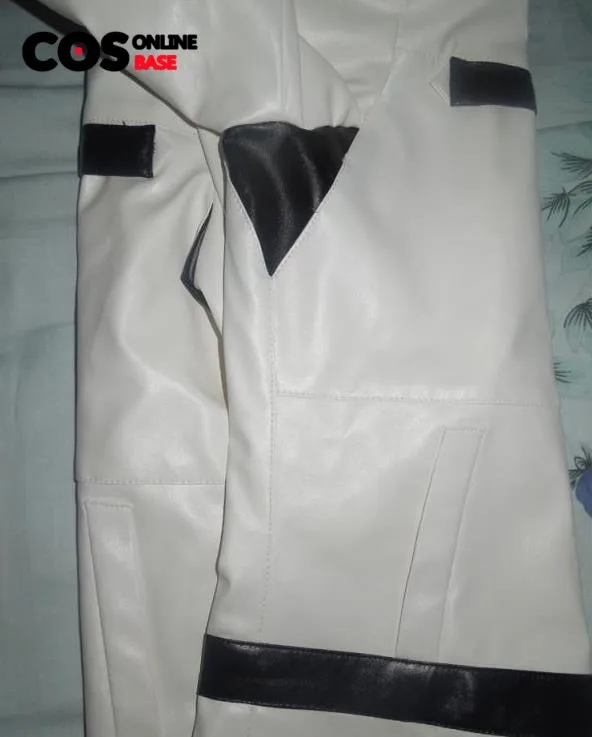 Kyo Kusanagi Cosplay PU Jacket with Shirt Chain Gloves Costume