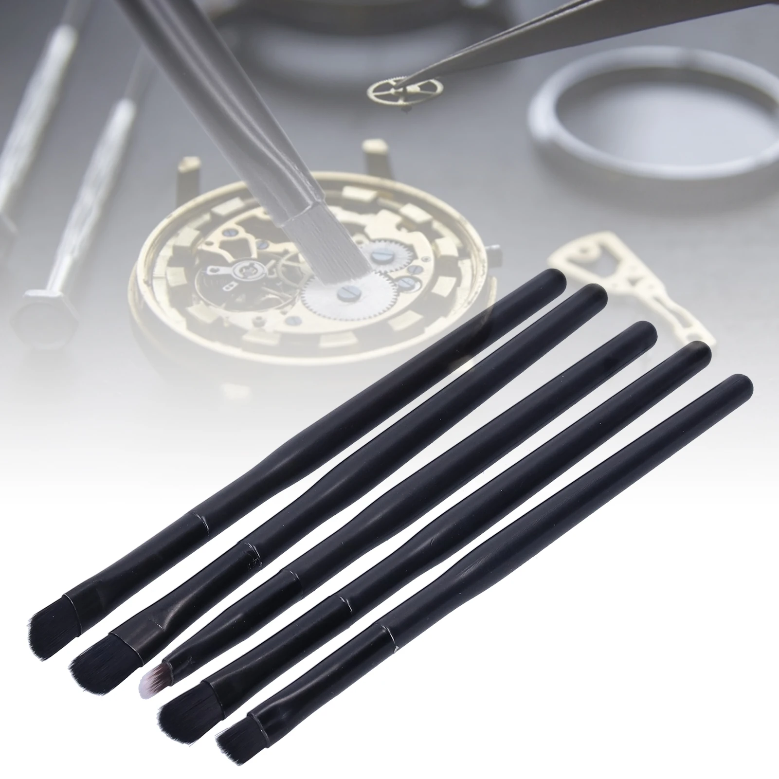 Soft Watch Brush Watch Brush Watch Cleaning Brush Set Wristwatch Movement Small Part Cleaning Soft Brushes Set