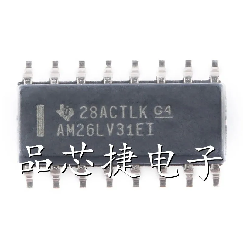 

10pcs/Lot AM26LV31EIDR Marking AM26LV31EI SOIC-16 Low-Voltage High-Speed Quadruple Differential Line Driver