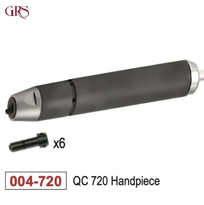 GRS 004-720 QC 720 Heavy Duty Handpiece for Heavy Metal Engraving Hammering Wood Carving Quick Change Tool Holders