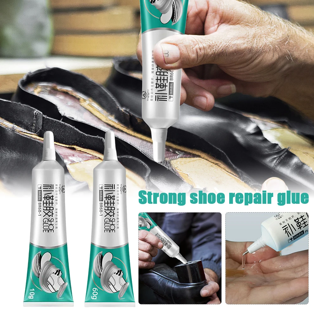 60/10ml Strong Shoe-Repairing Adhesive Universal Waterproof Quick-drying Glue Shoemaker Special Leather Shoe Repair Glue 1/2PCS