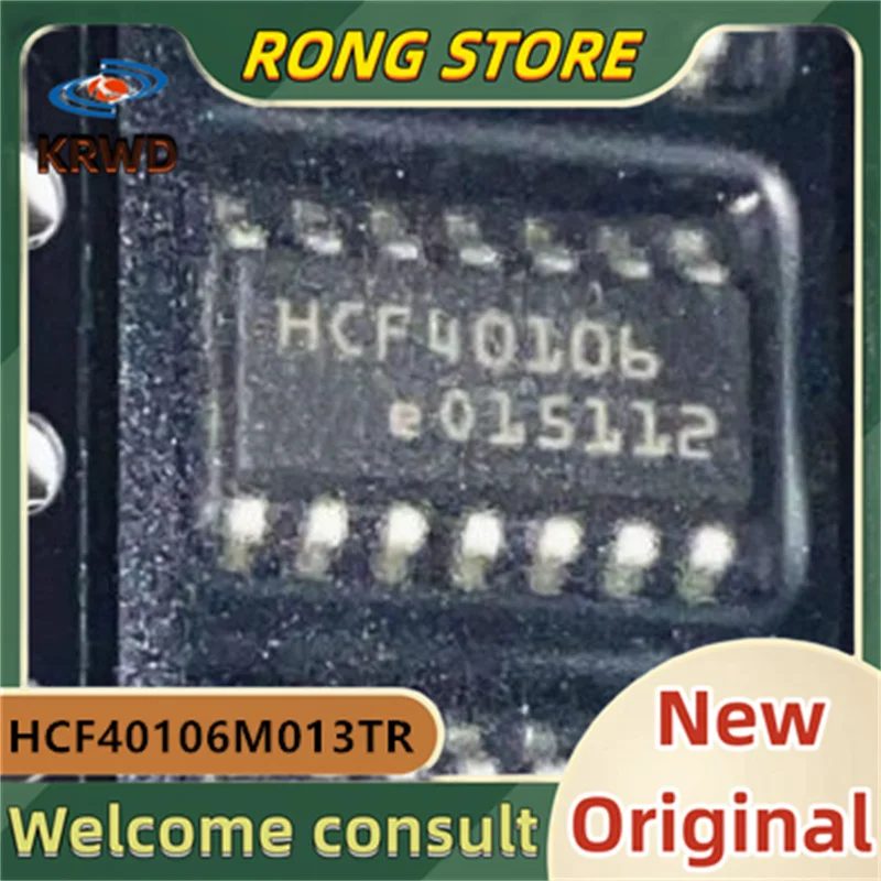 10ชิ้น HCF40106ใหม่ HCF40106M013TR HCF40106M013 SOP14