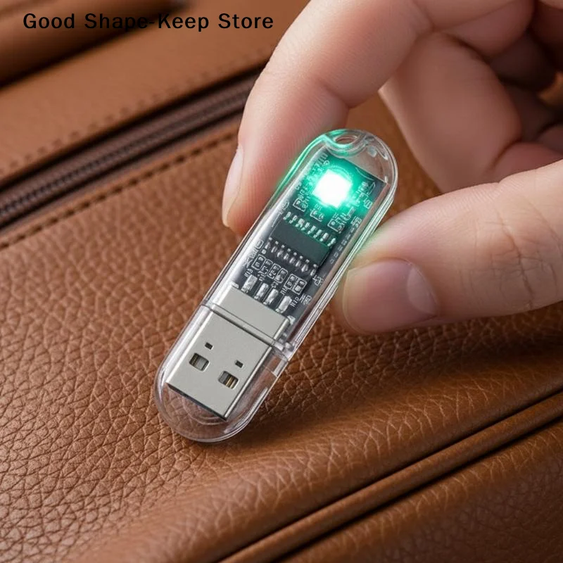 dailySound Activated LED Night Light AI Voice Controlled USB Powered 16 Color Bedside Sleep Lamp for Baby Kids Room