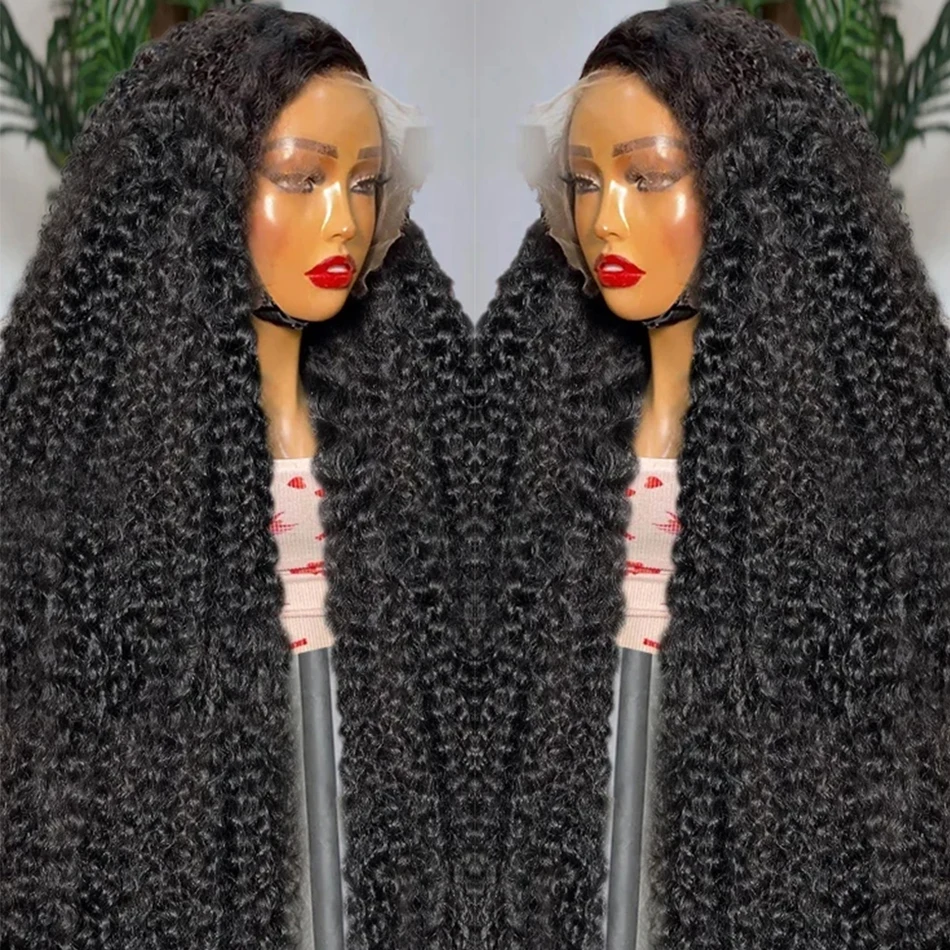 

220 Density 13x6 Deep Wave Hd Frontal Wig Curly Human Hair Wigs Preplucked Remy Brazilian 36 Inch 13x4 Water Wave Lace Front wig