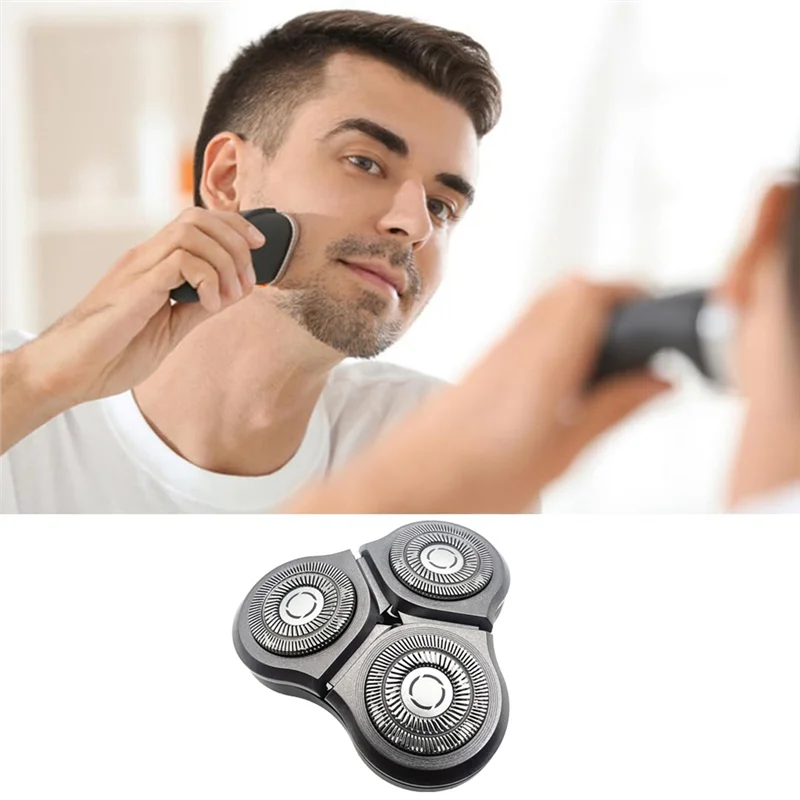 ماكينة حلاقة كهربائية شفرة رئيس استبدال ل Xiaomi ل Mijia S500 S500C ماكينة حلاقة رطبة جافة أداة تهذيب اللحية