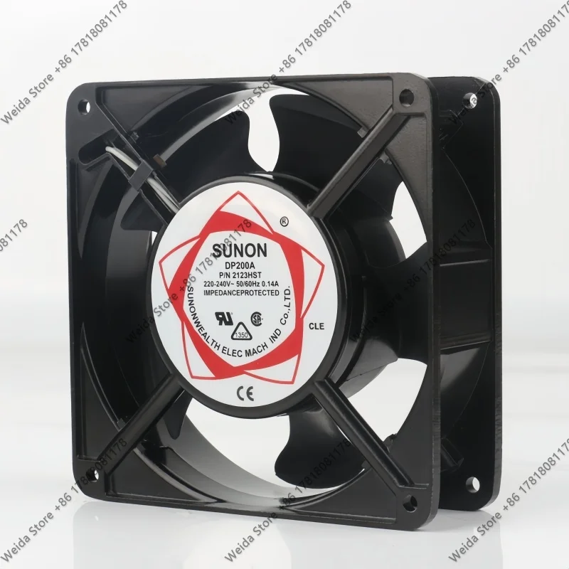 SUNON Precision DP200A Part Number 2123HST 12038 120X120X38MM 12CM 220V Cabinet Cooling Fan