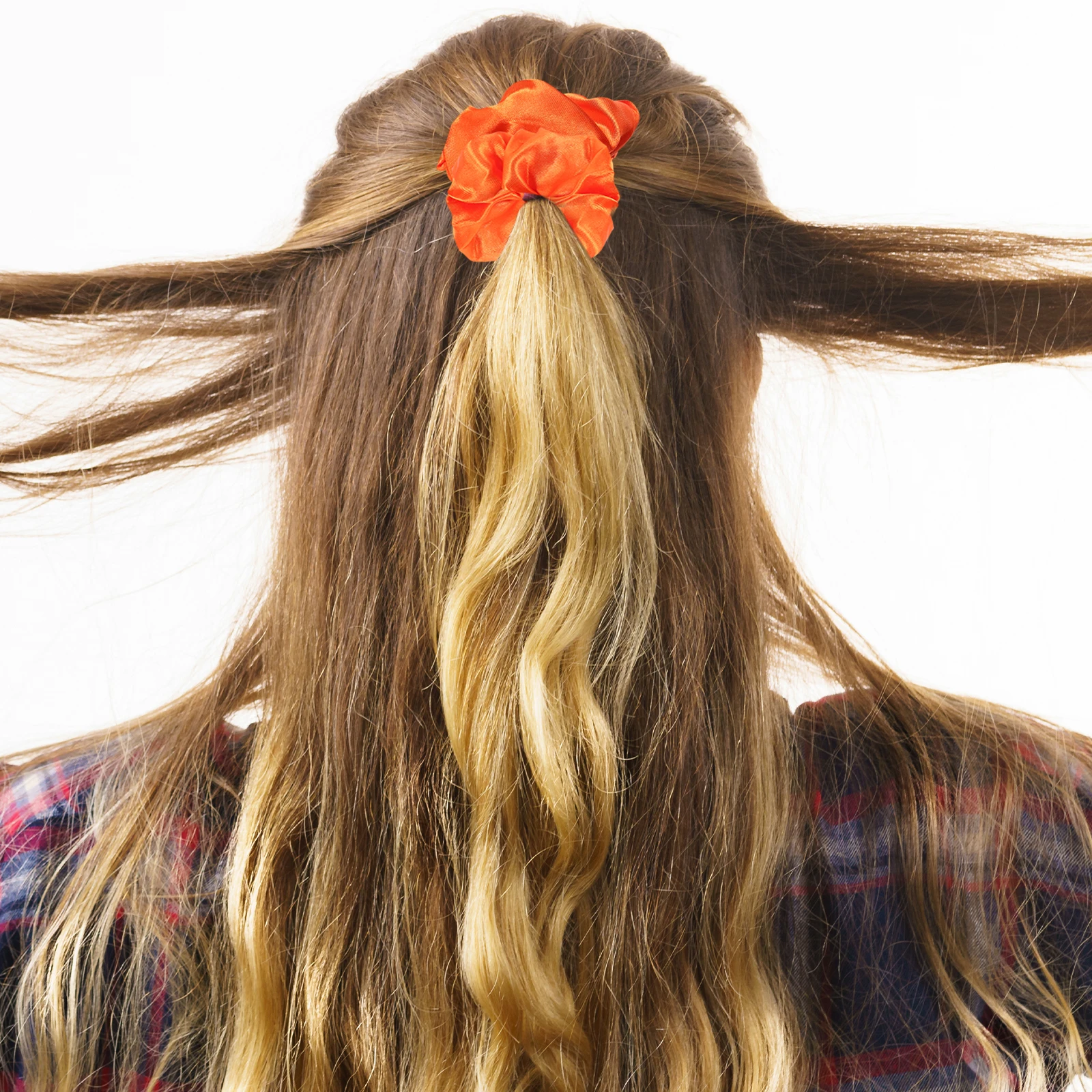 

20 Pcs Ties Elastic Scrunchies Women Girls Large Ponytail Holders Accessories Bulk Colorful Secure Comfortable