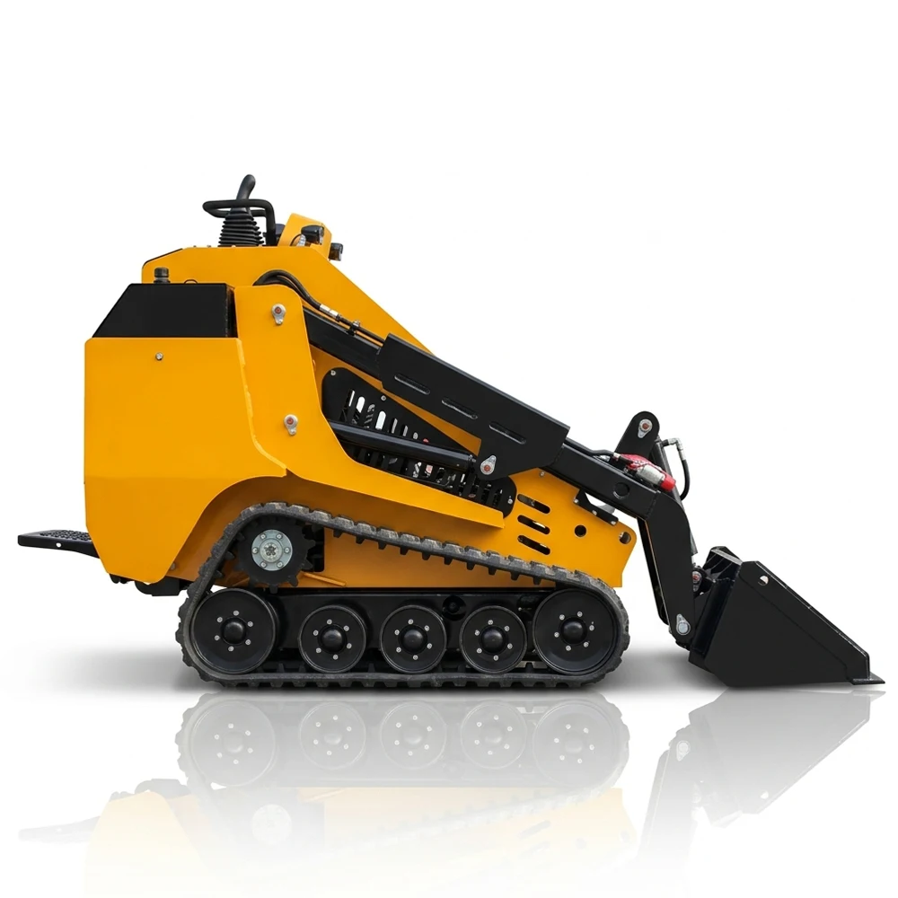 Hot Selling Mini Skid Loader Tracked Sliding Loaders Small Skid Steer Loader With CE Certification