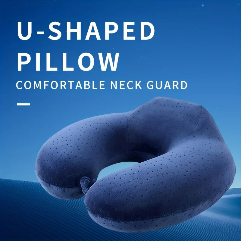 

Soft Travel Pillow U Shaped Travel Healthcare Memory Foam Neck Cervical Airplane Pillow Neck Cushion