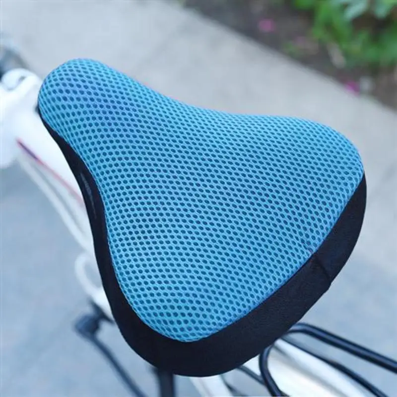 3D-Weiches Fahrradsitzkissen, waschbar, atmungsaktiv, bequemes Polster für Indoor-Spinning-Bikes und Heimtraining – Detail 6
